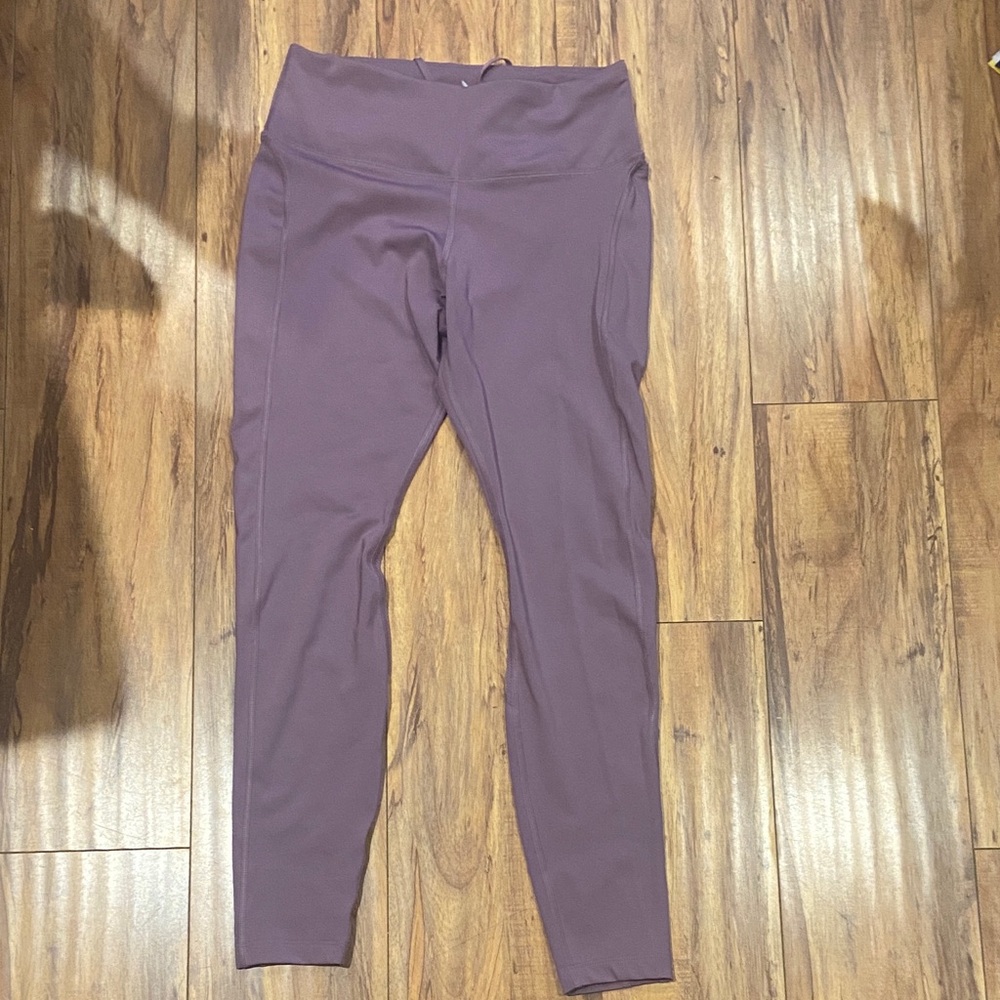 Nike Plum/Purple Dri-FIT Workout Leggings